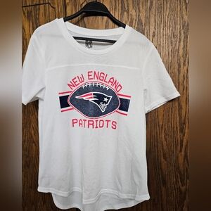 New England Patriots NFL NWT mesh tunic womans shirt size large